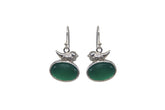 Two Birds With Green Agate