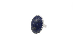 Lapislazuli In Prong Setting (Adjustable)