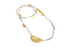 Folded Circles Necklace