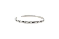 “AS YOU START TO WALK ON THE WAY, THE WAY APPEARS “- RUMI