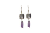 Beaten Bead With Amethyst