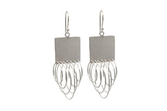 Cutout Square With Hanging Loops