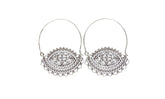 Delicate Filigree Hoops