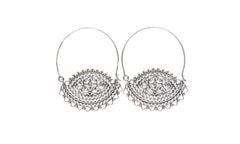 Delicate Filigree Hoops