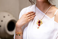 Petal Cuff Gold Plated