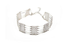 Filigree discs choker