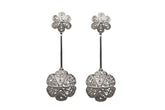 Filigree Flower Balls and Stick