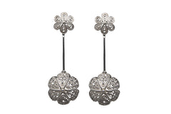Filigree Flower Balls and Stick