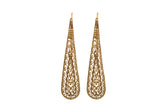 Filigree Long Earrings (GoldPlated)