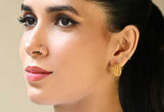 Filigree Petal Posts (GoldPlated)