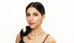 Folded Circles Necklace