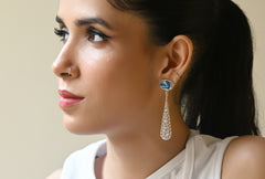 Mother Of Pearl In Long Filigree