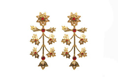 Neelofar Earrings Golplated