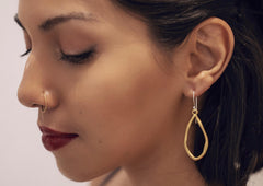 Organic Petals Gold Plated