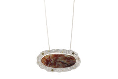 Reticulated Oval Agate