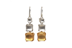 Silver And Gold Cubes (Small)
