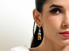 Silver And Gold Cubes (Small)