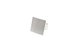 Square Silver Ring (Adjustable)
