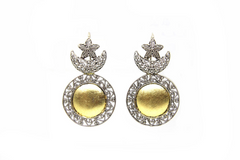 Sun Moon and Star Earrings