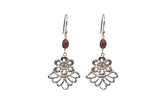 Wild Flower With Tourmaline Bead