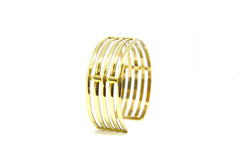 Wire Cuff Gold Plated (Semi Adjustable)