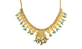 Yasmeen Single Layer Necklace With Turquoise Beads