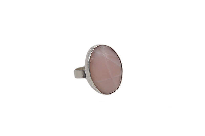 Pink Opal Ring (Adjustable)