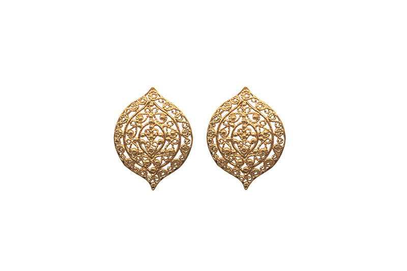 Filigree Posts Gold Plated
