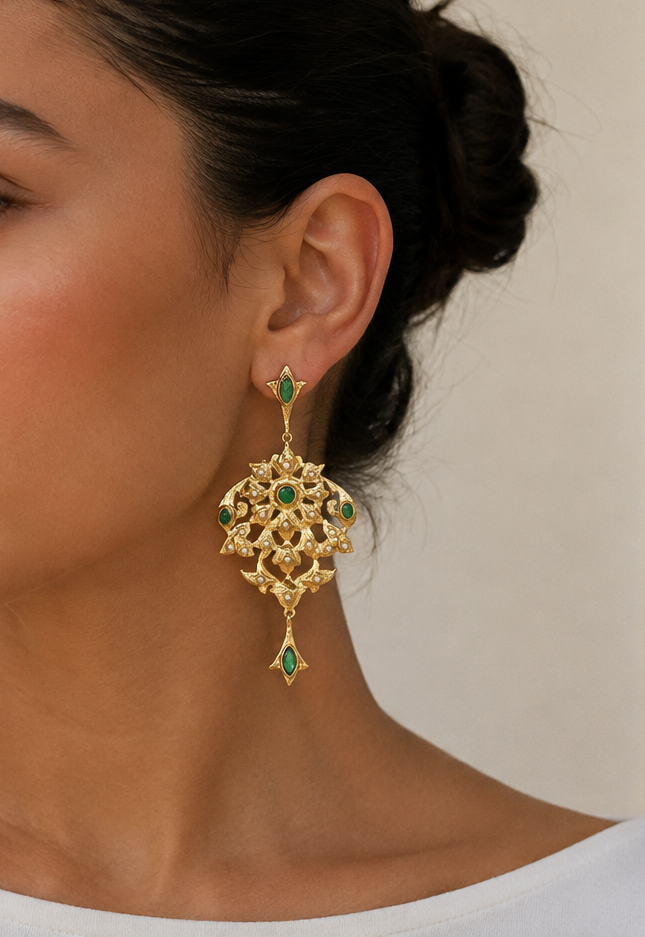 Amatas Earrings Goldplated