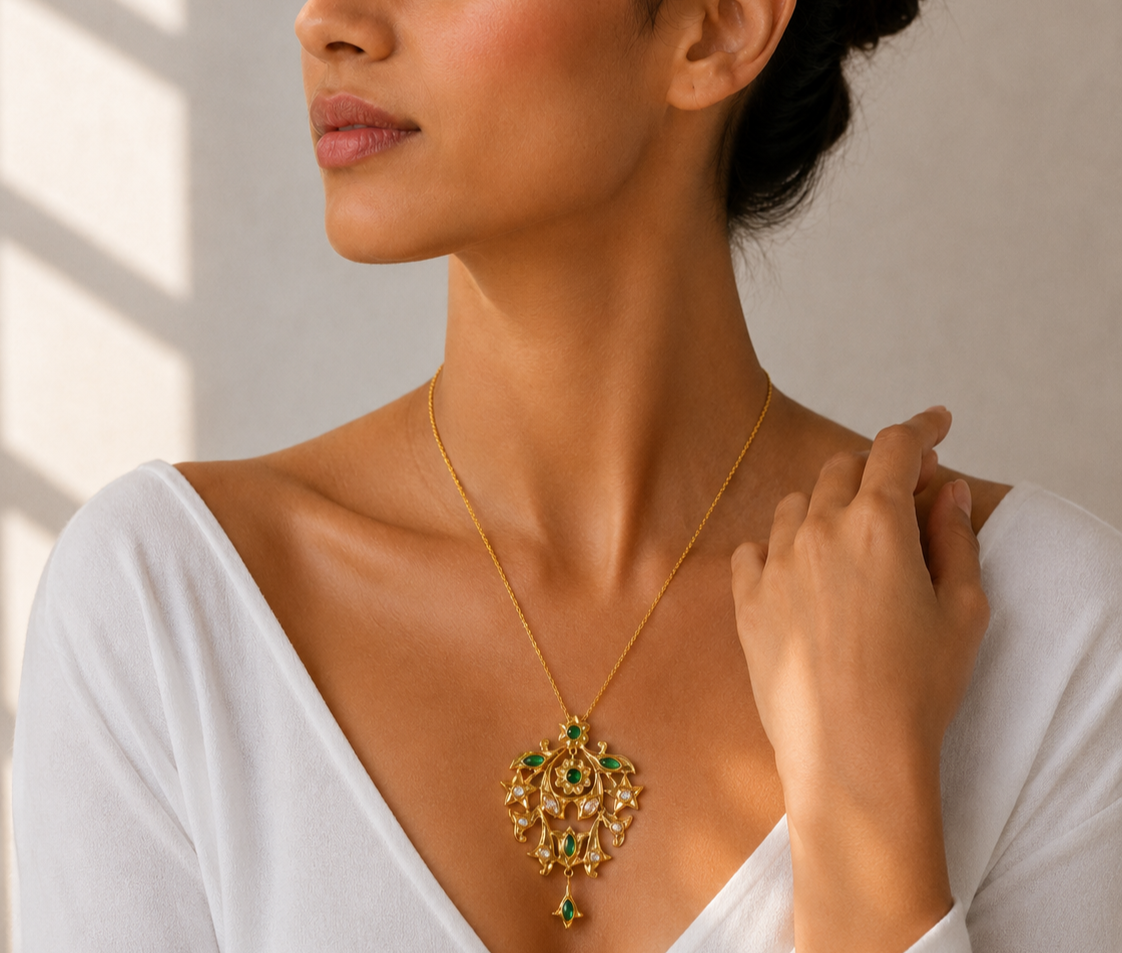 Amatas Necklace Goldplated
