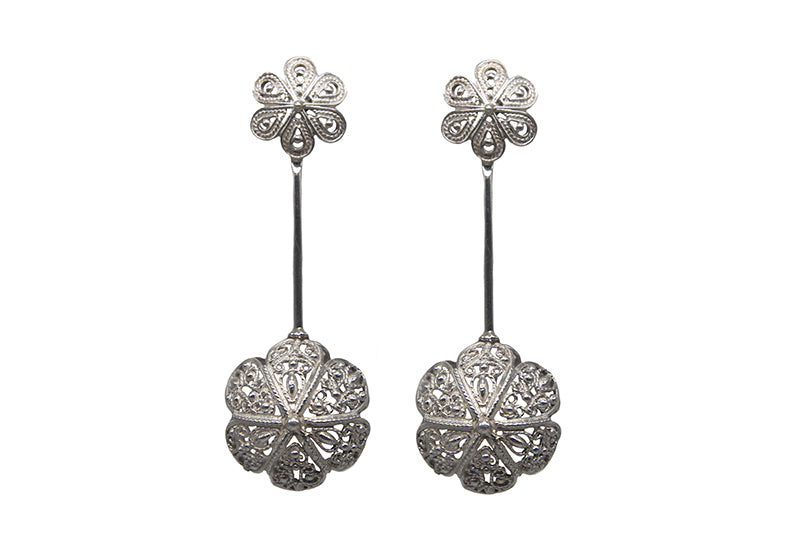 Filigree Flower Balls and Stick