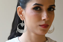 Filigree Hoop Earrings
