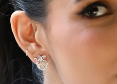 Filigree Tulip Studs