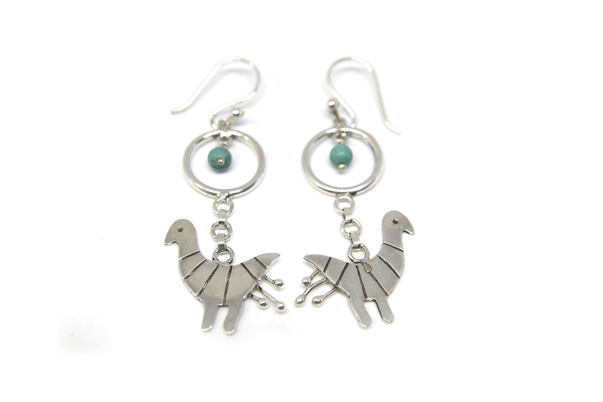 Harapan Pottery Bird Earrings