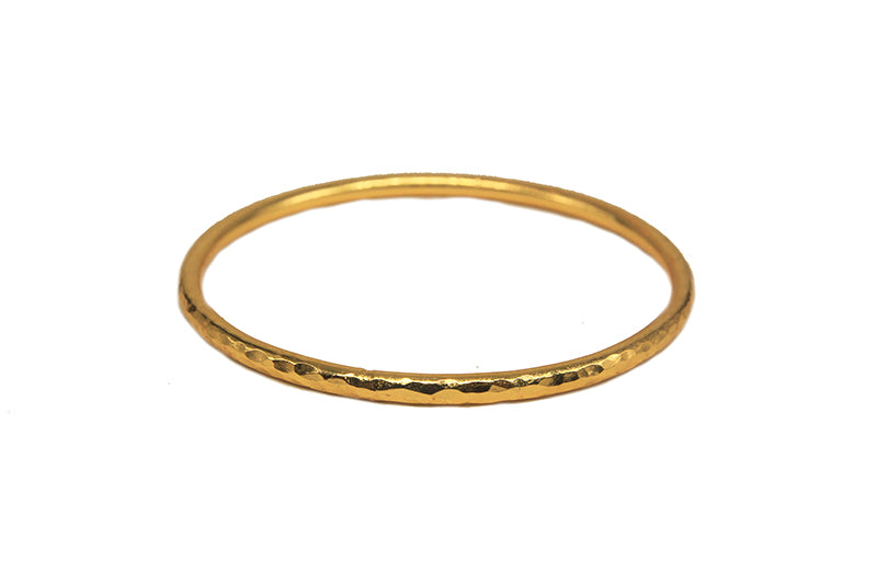 Plated Textured Bangle 2
