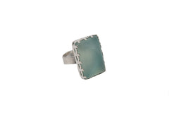 Rectangular Caledonia In prong Setting (Adjustable)