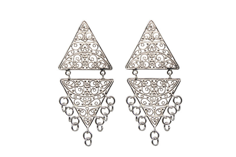 Taarkashi Triangles With Hanging Jumprings