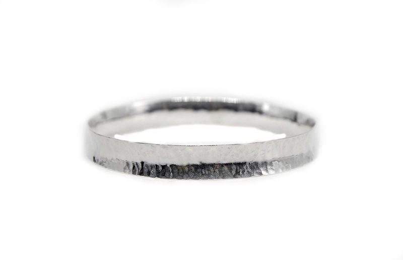 Tapered Hammered Bangle