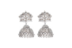 Yasmeen Lotus Jhumkas